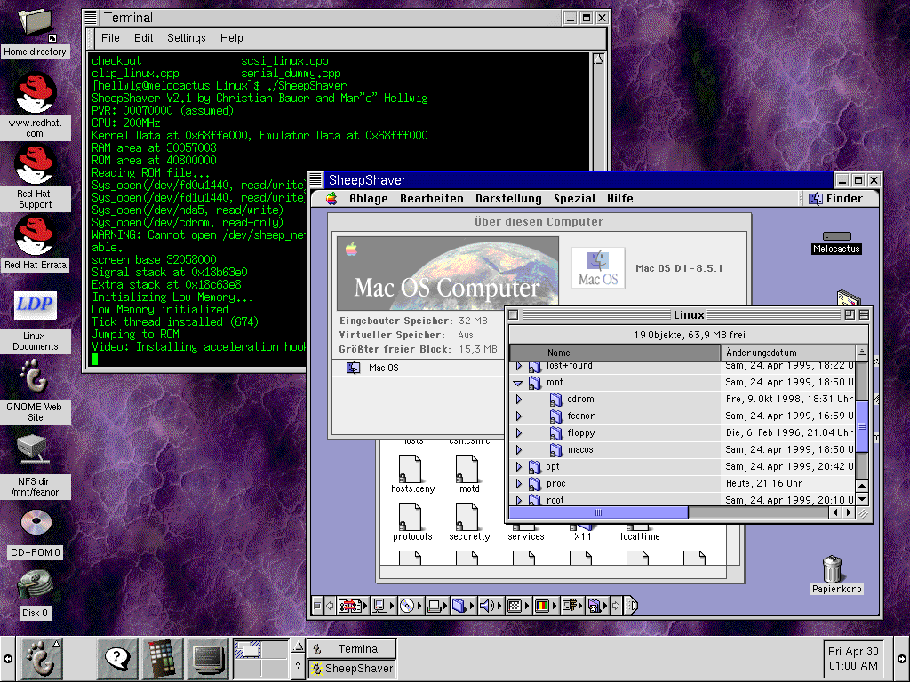 linux emulator mac